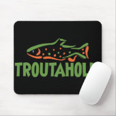 Trout Fisherman Vist Muismat (Met muis)