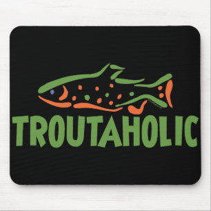 Trout Fisherman Vist Muismat