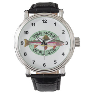 Trout Fisherman's Horloge