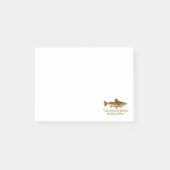 Trout Fisherman's Post-it® Notes (Voorkant)