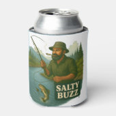 Trout Fishing Salty Buzz Blikjeskoeler (Blikje Voorkant)
