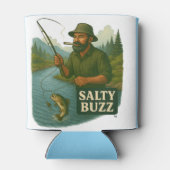 Trout Fishing Salty Buzz Blikjeskoeler (Achterkant)