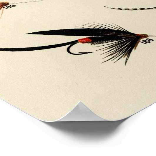 Trout Flies 174-188 Poster (Hoek)