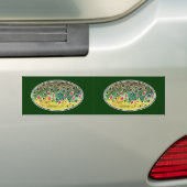 Trout Fly FIshing Bumpersticker (Op auto)
