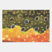 Trout Fly Fishing for Fishermen Fishermen Inpakpapier Vel (Voorkant)