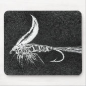 Trout Fly Mousepad "Buggy Fly" Muismat (Voorkant)