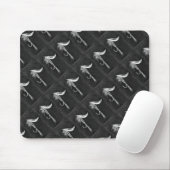 Trout Fly Mousepad "Buggy Fly Tiled" forel Muismat (Met muis)