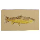 Trout King Size Pillow Hoesjes Kussensloop (Voorkant-Rechts)