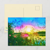 TROUT LAKE GREEN BRIEFKAART (Voorkant / Achterkant)