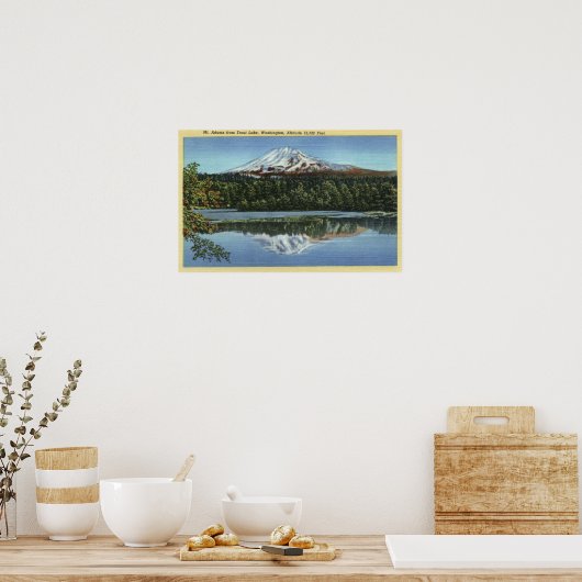 Trout Lake, Washington Poster (Keuken)