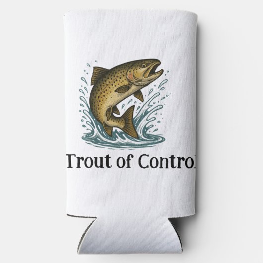 Trout of Control Hoge Blikje Koeler (Achterkant)