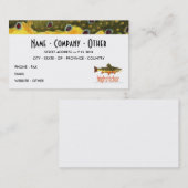 Trout personaliseren Vist Visitekaartje (Voorkant / Achterkant)