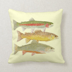 Trout Pillow Kussen