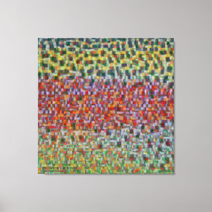 Trout Skin Montage - Regenboogforel Canvas Afdruk