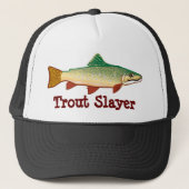 "Trout Slayer" Trucker Pet (Voorkant)
