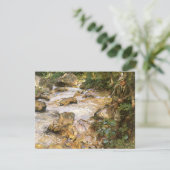 Trout Stream in the Tirol by John Singer Sargent (Staand voorkant)