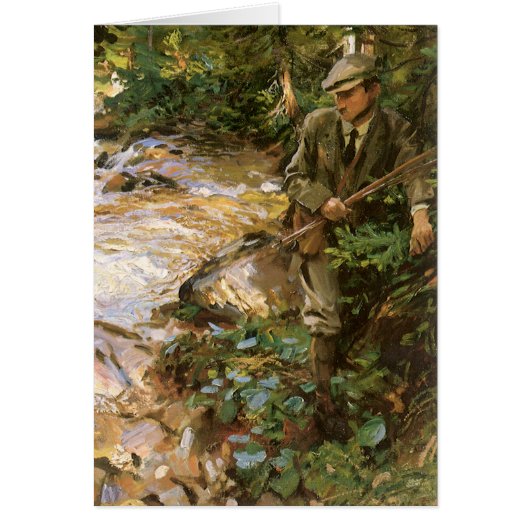 Trout Stream in the Tirol by John Singer Sargent (Voorkant)
