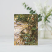 Trout Stream in the Tirol by John Singer Sargent Briefkaart (Staand voorkant)