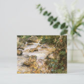 Trout Stream in the Tirol by John Singer Sargent Briefkaart (Staand voorkant)