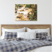 Trout Stream in the Tirol by John Singer Sargent Canvas Afdruk (Insitu (Slaapkamer))