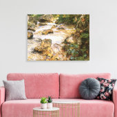 Trout Stream in the Tirol by John Singer Sargent Canvas Afdruk (Insitu (Woonkamer))