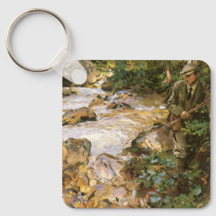 Trout Stream in the Tirol by John Singer Sargent Sleutelhanger