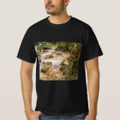 Trout Stream in the Tirol by John Singer Sargent T-shirt (Voorkant)