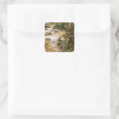 Trout Stream in the Tirol by John Singer Sargent Vierkante Sticker (Tas)