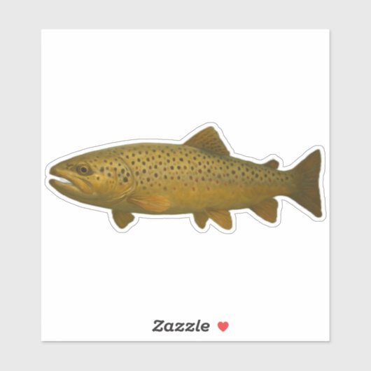 Trout-uitknipstickers Sticker (Vel)