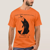 Trout Vissen Fun T-shirt (Voorkant)