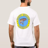 Trout Vist Amerika T-shirt (Achterkant)