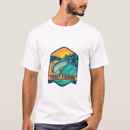 Trout Vist de Rode Rivier in New Mexico T-shirt