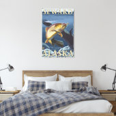Trout Vist dwarsdoorsnede - Seward, Alaska Canvas Afdruk (Insitu (Slaapkamer))