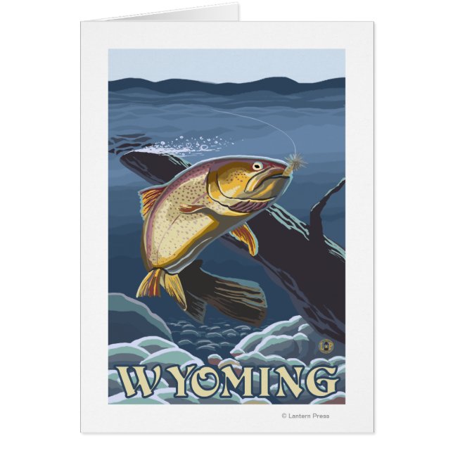 Trout Vist dwarsdoorsnede - Wyoming (Voorkant)