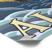 Trout Vist kruissectie - Dawson, Alaska Poster (Hoek)