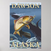 Trout Vist kruissectie - Dawson, Alaska Poster (Voorkant)