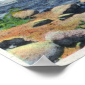 Trout Vist op Catherine's Creek Poster (Hoek)