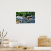 Trout Vist op Catherine's Creek Poster (Keuken)