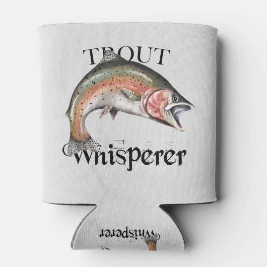 Trout Whisperer Blikjeskoeler (Achterkant)