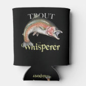 Trout Whisperer Dark Blikjeskoeler (Achterkant)