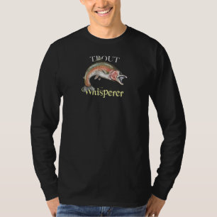 Trout Whisperer Donkere hoes T-shirt