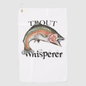 Trout Whisperer Geviste handdoek (Voorkant)