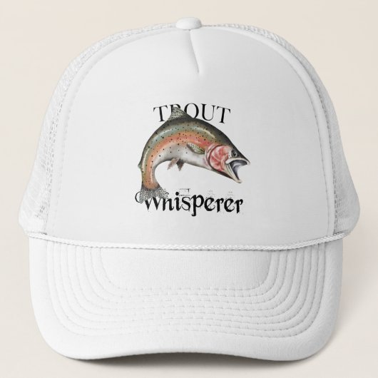 Trout Whisperer Trucker Pet (Voorkant)