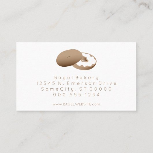 troutekaart bagels klantenkaartje (Achterkant)