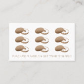 troutekaart bagels klantenkaartje (Voorkant)