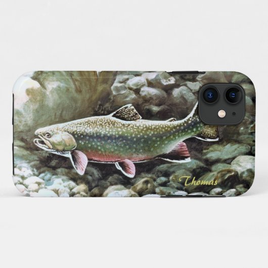Troutinedraagtas Case-Mate iPhone Case (Achterkant (horizontaal))