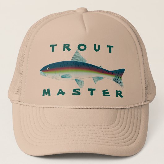 Troutinehoofd Trucker Pet (Voorkant)