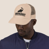 Troutineoloog - Humoureus forel vis Trucker Pet (In situ)