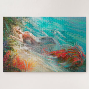 Trouvaille mermaid legpuzzel