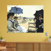 Trouville Beach Canvas Afdruk (Insitu (Woonkamer))